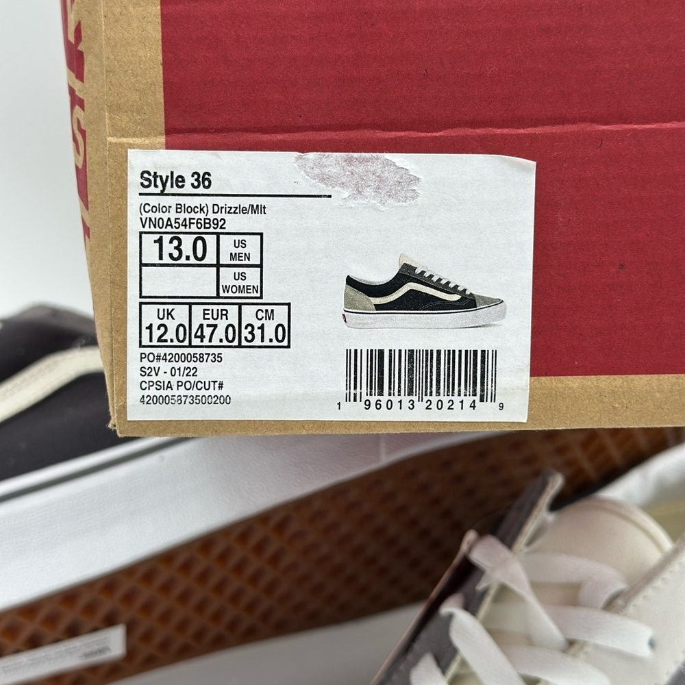 Gray and White Sneakers - Picture 10 of 10